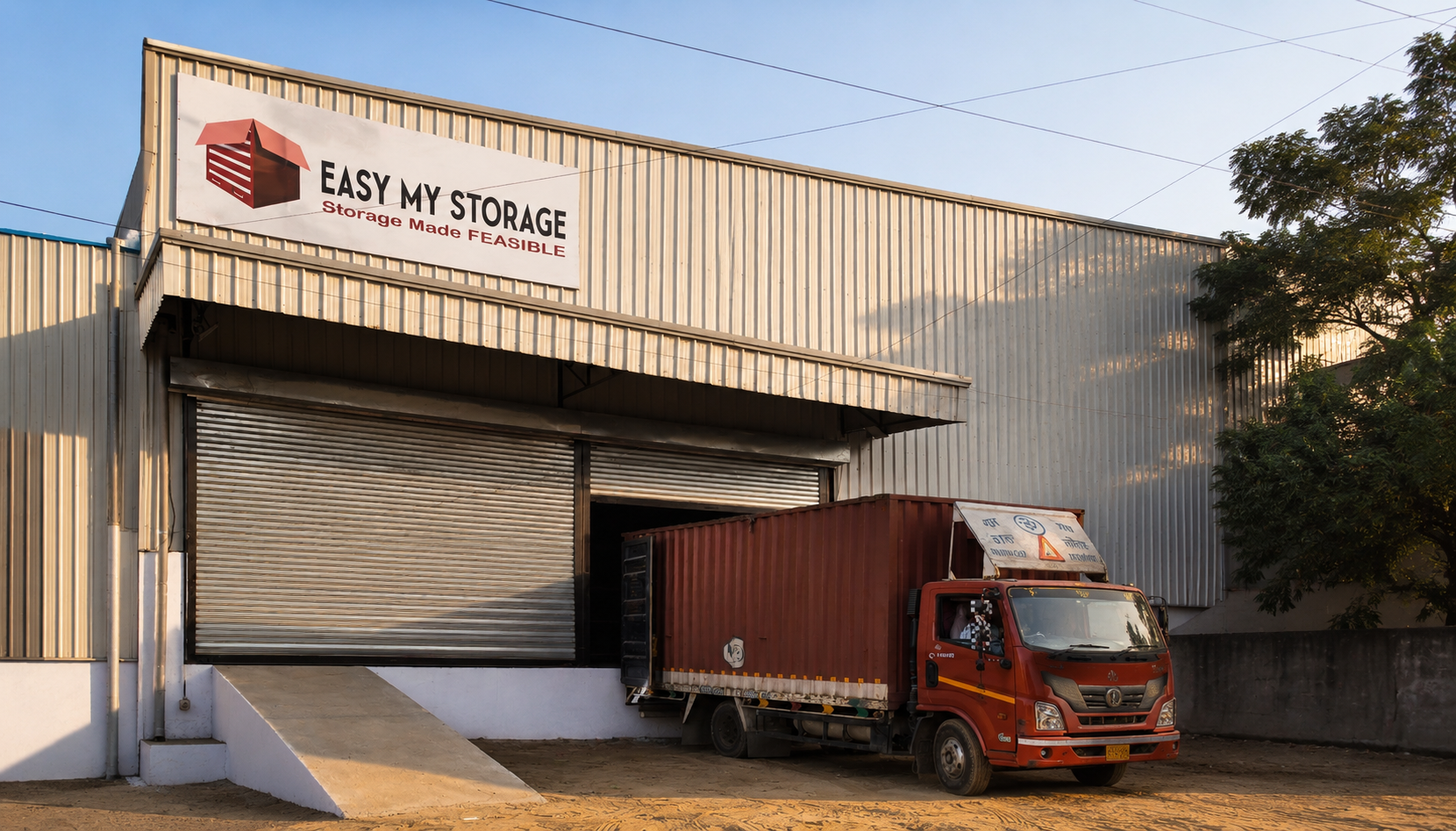 Easy My Storage secure warehouse facility